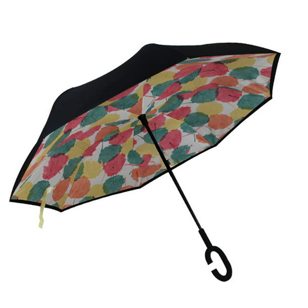 Colourful Water Lily Automatic Tri-Fold Umbrella Waterproof Protect Sunscreen Sturdy Windproof Lightweight Personalized Umbrellas For Unisex Womens Trip 